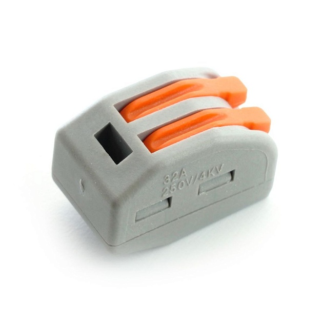 Клемма строительно-монтажная 2-проводная Stekker, LD222-412 32396 Фото № 4