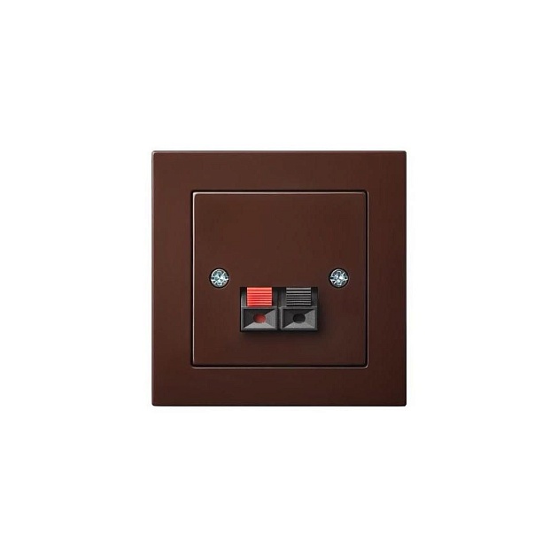 Аудиорозетка Liregus Epsilon коричневый 28-144 изображение 1 Аудиорозетка Liregus Epsilon коричневый 28-144 Фото № 1