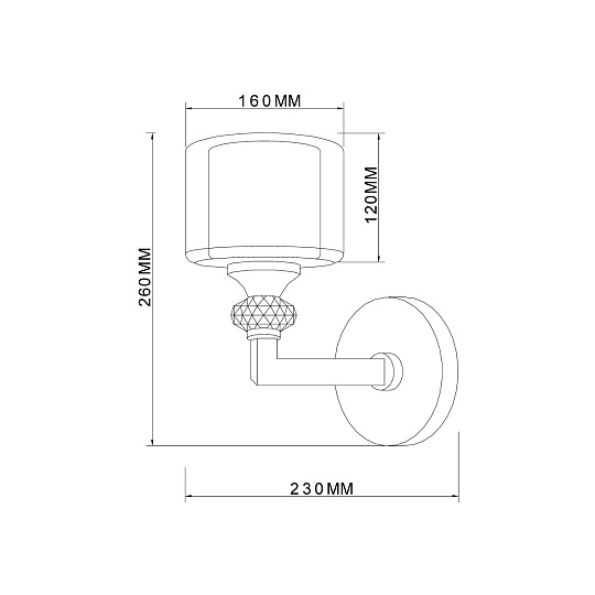 Бра Vele Luce Lotus VL1053W01 Фото № 3
