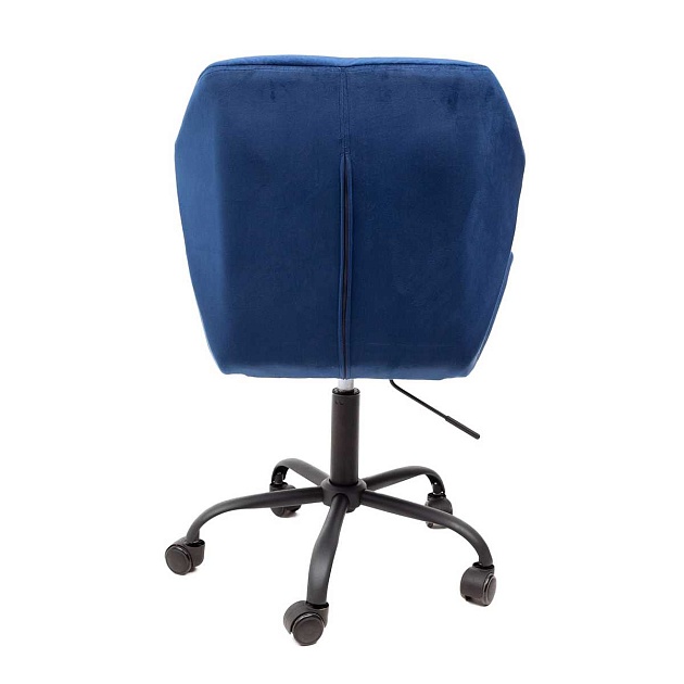 Поворотное кресло AksHome Yukon темно-синий, велюр 81485 изображение 7 Поворотное кресло AksHome Yukon темно-синий, велюр 81485 Фото № 7