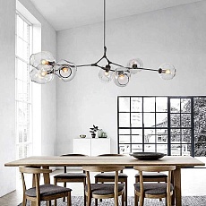 Подвесная люстра Imperium Loft Адель Branching Bubble Chandelier L11 Black Amber 239861-22 3