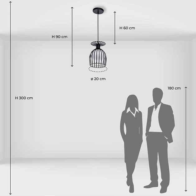 Подвесной светильник De City Лоск 354018401 изображение 6 Подвесной светильник De City Лоск 354018401 Фото № 6