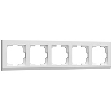Рамка на 5 постов Werkel Stark белый W0051801 4690389161926