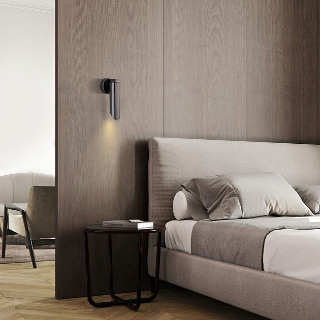 Настенный светильник Eurosvet Wing 40037/1 черный жемчуг изображение 4 Настенный светильник Eurosvet Wing 40037/1 черный жемчуг Фото № 4