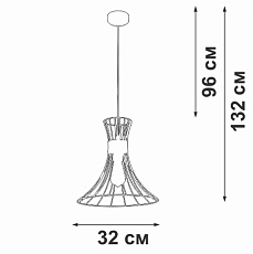 Подвесной светильник Vitaluce V3027-1/1S 3