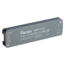 Трансформатор электронный для светодиодной ленты 300W 12V IP67 (драйвер), LB007 Feron 53146 2