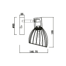 Спот Vele Luce Gorgon VL5382W01 2