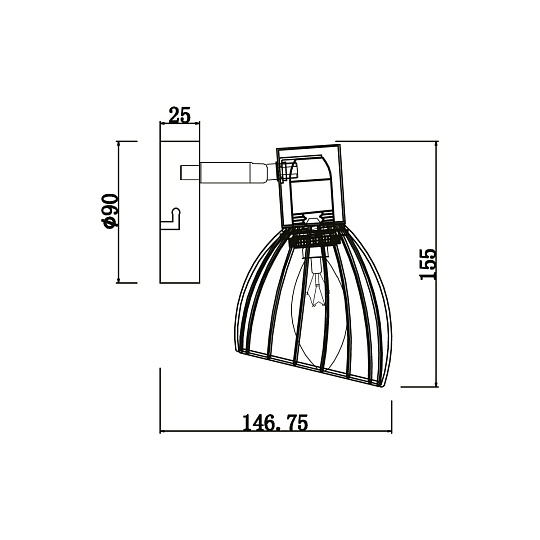 Спот Vele Luce Gorgon VL5382W01 изображение 3 Спот Vele Luce Gorgon VL5382W01 Фото № 3