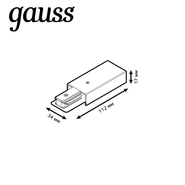 Адаптер питания Gauss TR113 фото 2