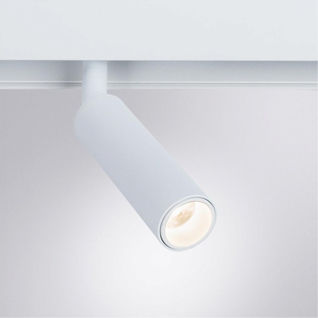 Трековый светодиодный светильник Arte Lamp Linea A4660PL-1WH Фото № 3