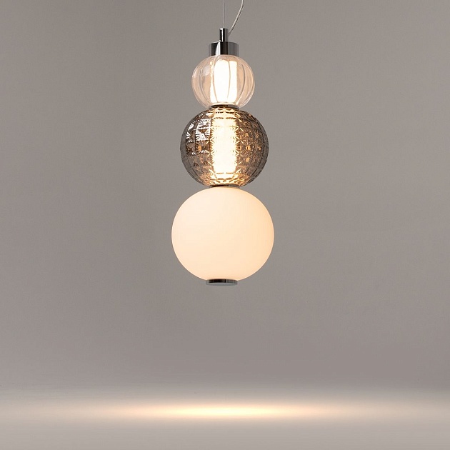 Подвесной светодиодный светильник Maytoni Collar P069PL-L16CH3K Фото № 7