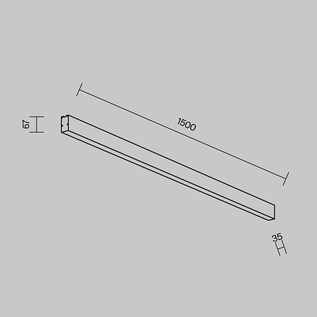 Линейный светильник Maytoni Technical LL311038 изображение 5 Линейный светильник Maytoni Technical LL311038 Фото № 5