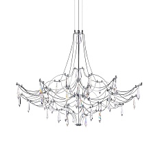 Подвесная люстра Loft IT Mira 10588/800 Silver Asfour 4