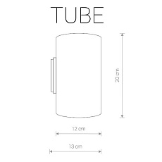 Настенный светильник Nowodvorski Tube 9317 1