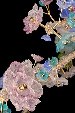 Подвесная люстра Fluorite Sauvage FL1095-24P 5