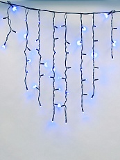 Уличная светодиодная гирлянда Uniel бахрома 220V синий ULD-B3010-200/TBK Blue IP67 UL-00003932 3
