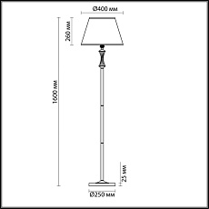 Торшер Lumion Classi Kimberly 4408/1F 4