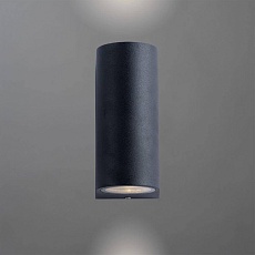 Уличный настенный светильник Arte Lamp A3102AL-2BK 1