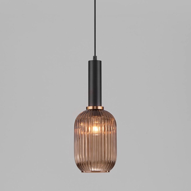 Подвесной светильник Eurosvet 50181/1 янтарь Фото № 1