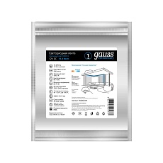 Светодиодная влагозащищенная лента Gauss 14,4W/m 60LED/m 5050SMD холодный белый 5M 356000314 1