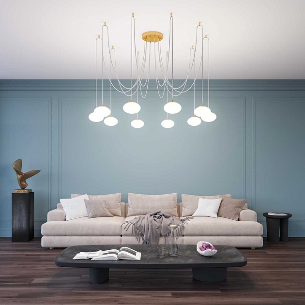 Подвесная светодиодная люстра Citilux Atman Smart CL226A093 Фото № 5