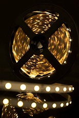 Светодиодная лента SWG 4,8W/m  60Led/m 3528SMD теплый белый 5M SWG360-12-4.8-WW-М 009252 3