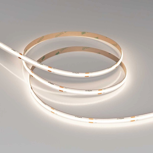 Светодиодная лента Arlight 8W/m 480LED/m CSP дневной белый 5M COB-X480-8mm 24V Day4000 039058 изображение 2 Светодиодная лента Arlight 8W/m 480LED/m CSP дневной белый 5M COB-X480-8mm 24V Day4000 039058 Фото № 2