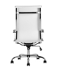 Офисное кресло TopChairs City белое D-101H white 3