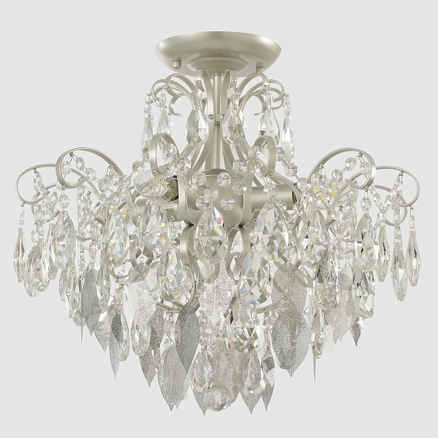 Потолочная люстра Crystal Lux Esmiralda PL4 Silver Фото № 5