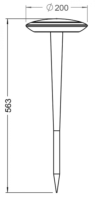 Уличный светодиодный светильник Deko-Light Bermuda 733059 изображение 2 Уличный светодиодный светильник Deko-Light Bermuda 733059 Фото № 2