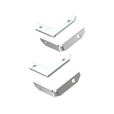 Комплект угловых соединителей шинопровода Denkirs Smart One (4 шт.) TR2027-AL 3