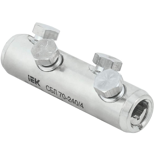 Соединитель болтовой луженый СБЛ 70-240/4 IEK UCB11-070-240-04-35 Фото № 1