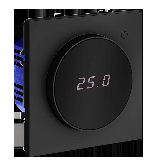 Терморегулятор электронный Voltum S70 с индикацией и датчиком, для теплого пола, (графит) VLS070107 изображение 1 Терморегулятор электронный Voltum S70 с индикацией и датчиком, для теплого пола, (графит) VLS070107 Фото № 1