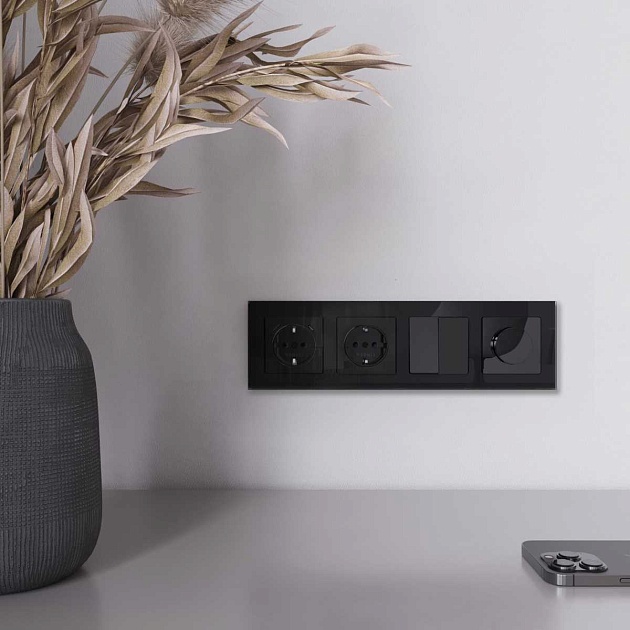 Диммер Werkel черный акрил W1142048 4690389197697 Фото № 3