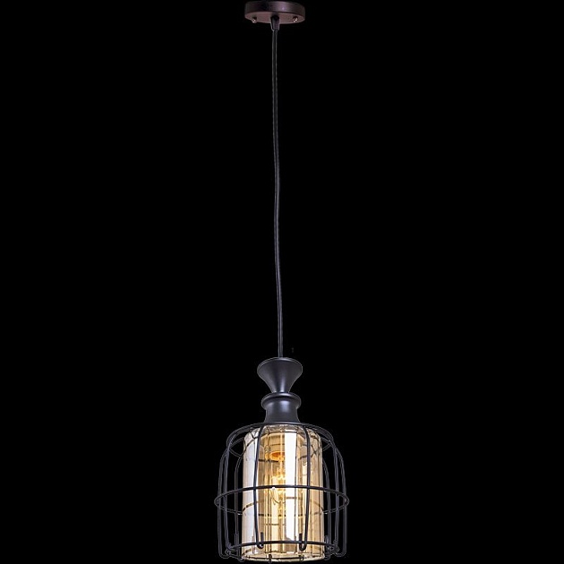 Подвесной светильник Reluce 03308-0.4-01 BK Фото № 3