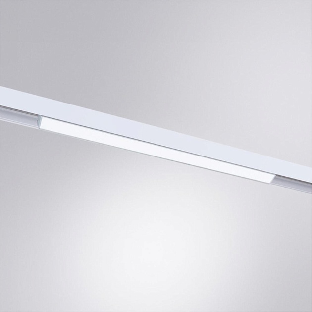 Трековый светодиодный светильник Arte Lamp Linea A4673PL-1WH Фото № 1