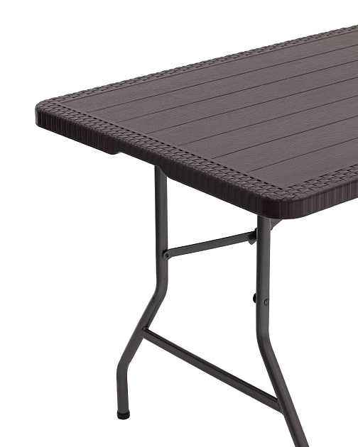 Садовый стол Stool Group Кейт 182*74 коричневый УТ000002199 Фото № 3