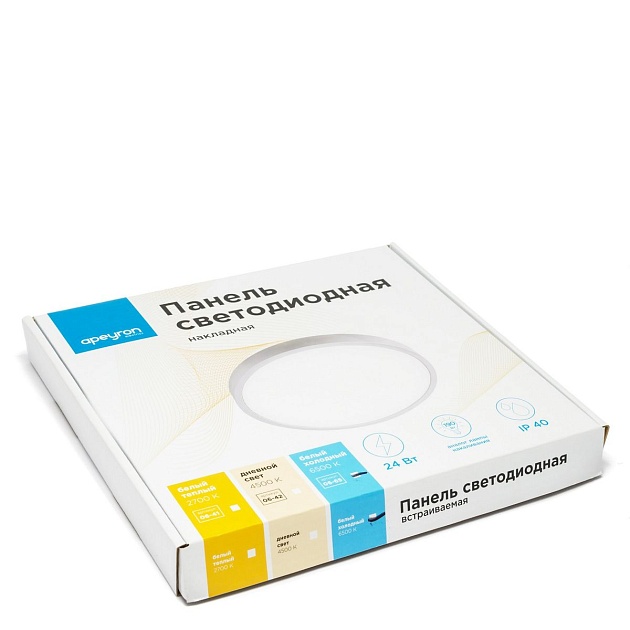 Накладная светодиодная панель Apeyron 06-65 Фото № 4