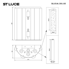 Настенный светильник ST Luce Delight SL1516.301.02 1