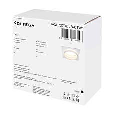 Встраиваемый светильник Voltega Бис / Bis VGL7373DLB-01W1 5