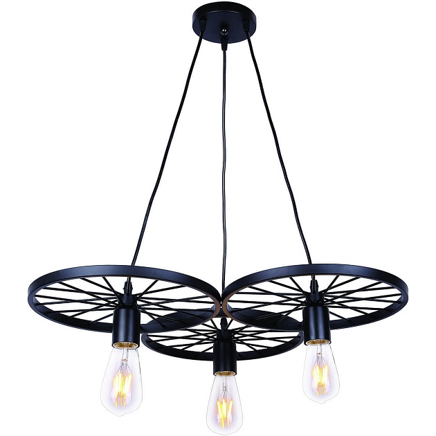 Подвесной светильник Toplight Vanessa TL1201H-03BK Фото № 1