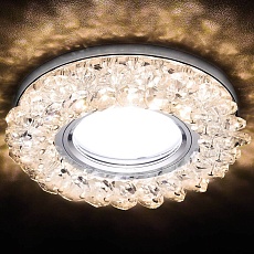 Встраиваемый светодиодный светильник Ambrella light Led S701 CL/CH/WW 1