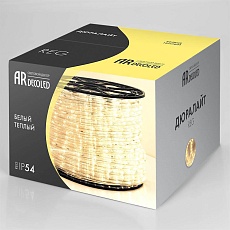 Дюралайт с постоянным свечением Ardecoled 1.9W/m 24LED/m теплый белый 100M ARD-REG-STD Warm 024756 1