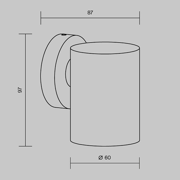 Бра Maytoni Outdoor O493WL-01W изображение 2 Бра Maytoni Outdoor O493WL-01W Фото № 2