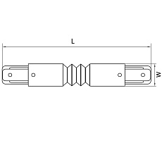 Коннектор гибкий Lightstar Barra 502159 2