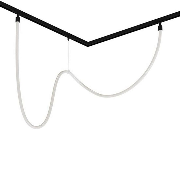 Трековый светодиодный светильник Arte Lamp Loop A4910PL-1WH Фото № 1