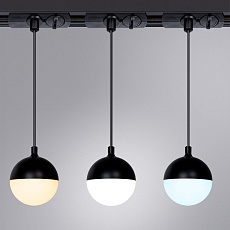 Трековый светодиодный светильник Arte Lamp Virgo A4564PL-1BK 3