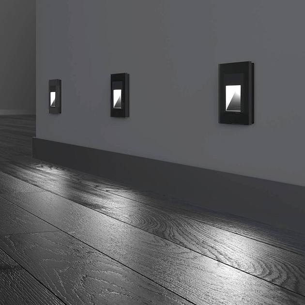 Встраиваемая LED подсветка Werkel черный W1154208 4690389156854 изображение 4 Встраиваемая LED подсветка Werkel черный W1154208 4690389156854 Фото № 4