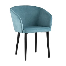 Кресло Stool Group Ральф велюр пыльно-голубой AV 302-N22-08