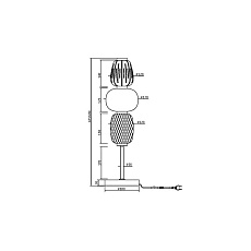 Настольная лампа Maytoni Pattern MOD267TL-L28G3K 5